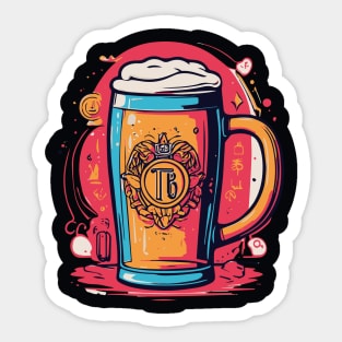 İce Cold Beer Sticker